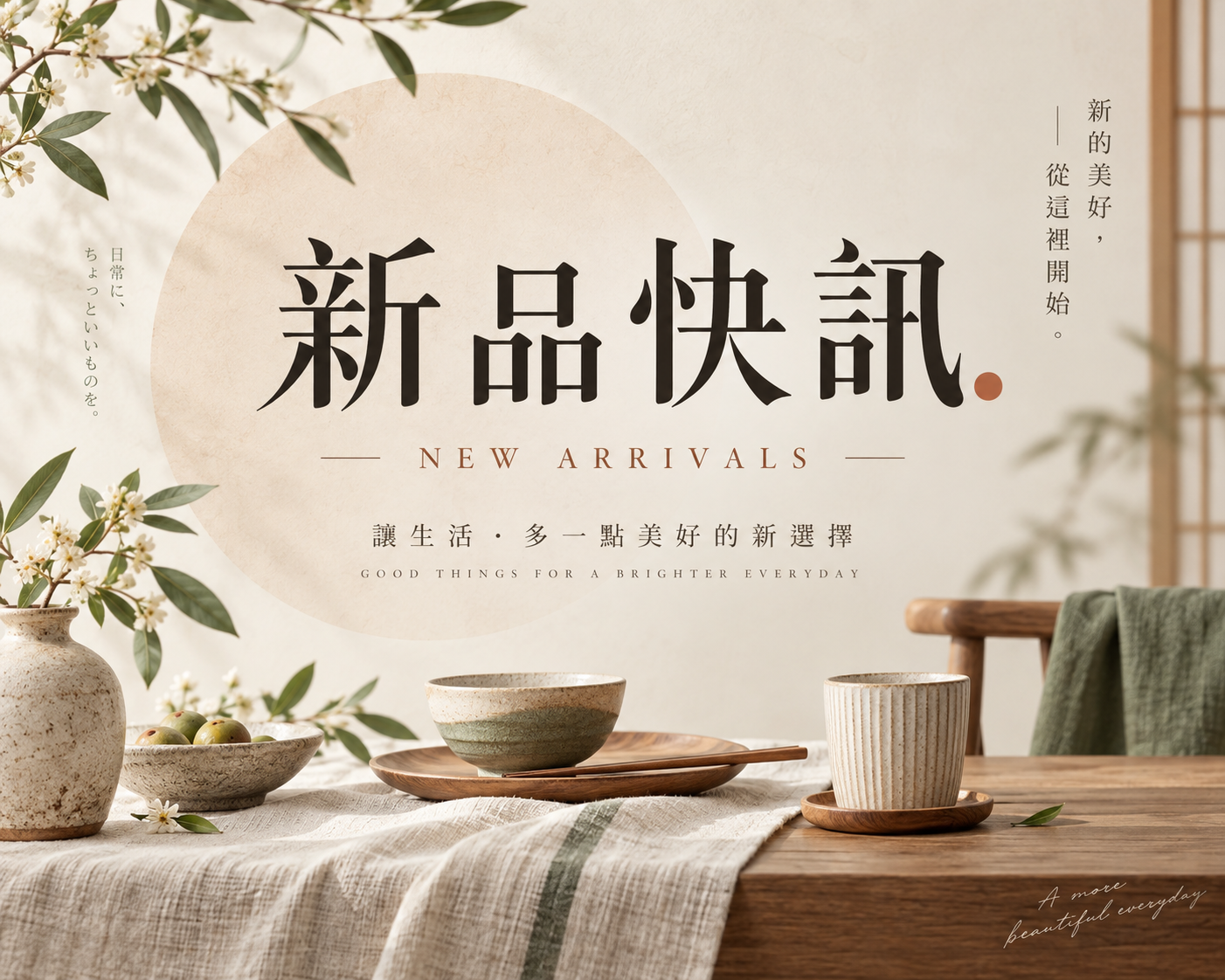 NEW IN 新品上桌
滿888折$80
