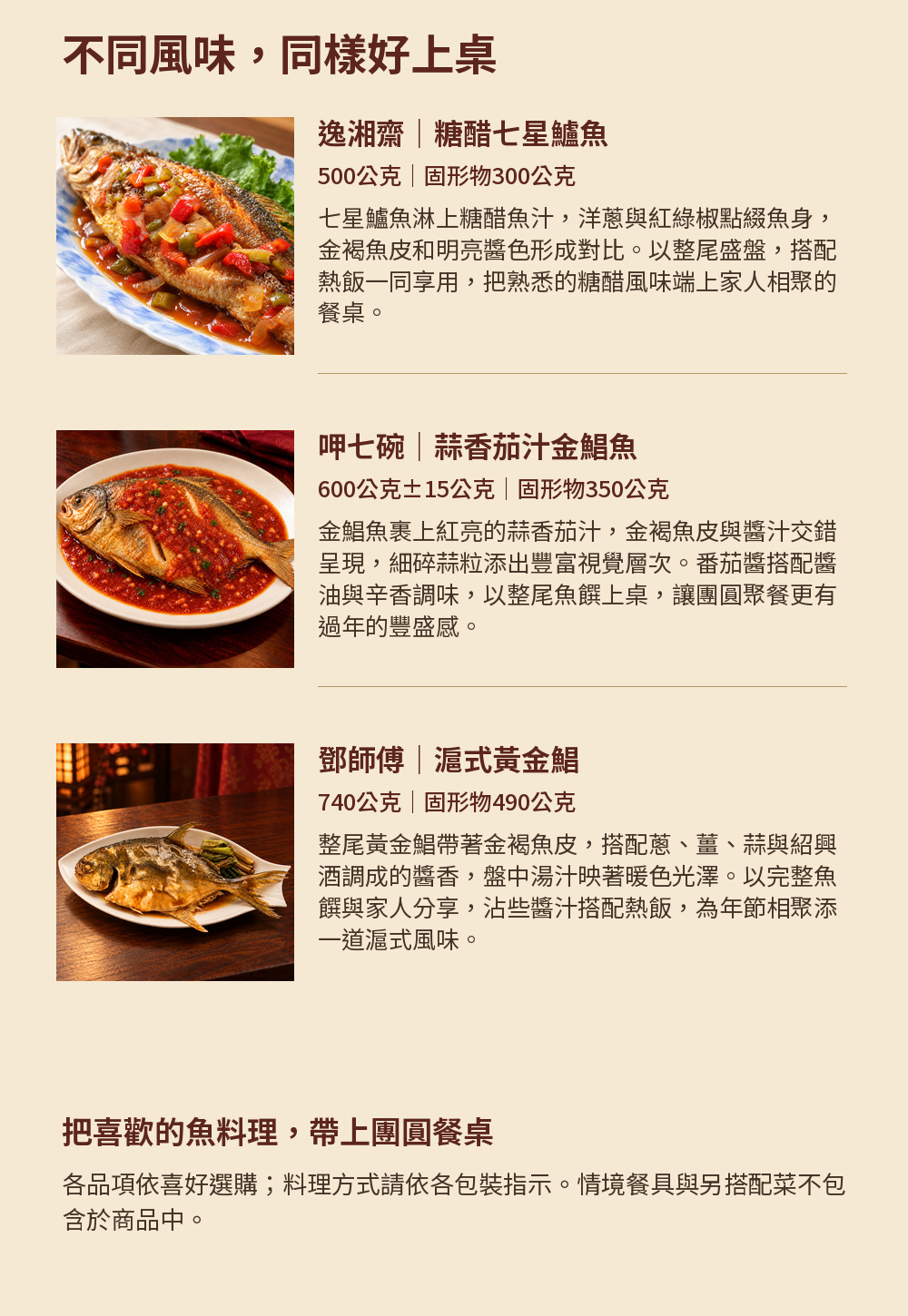 名店鮮魚料理任選 詳介03