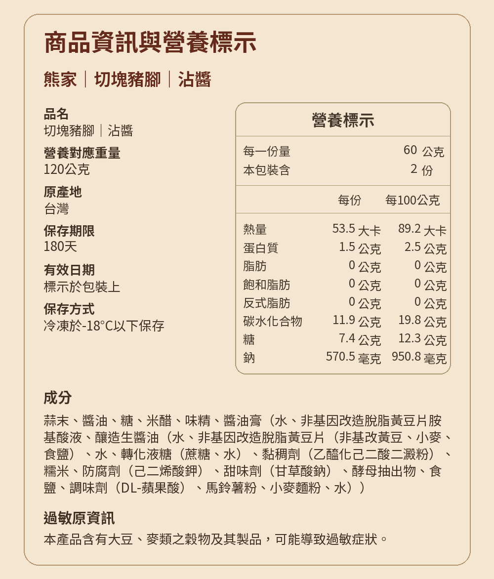 名店豬腳蹄膀任選 詳介05