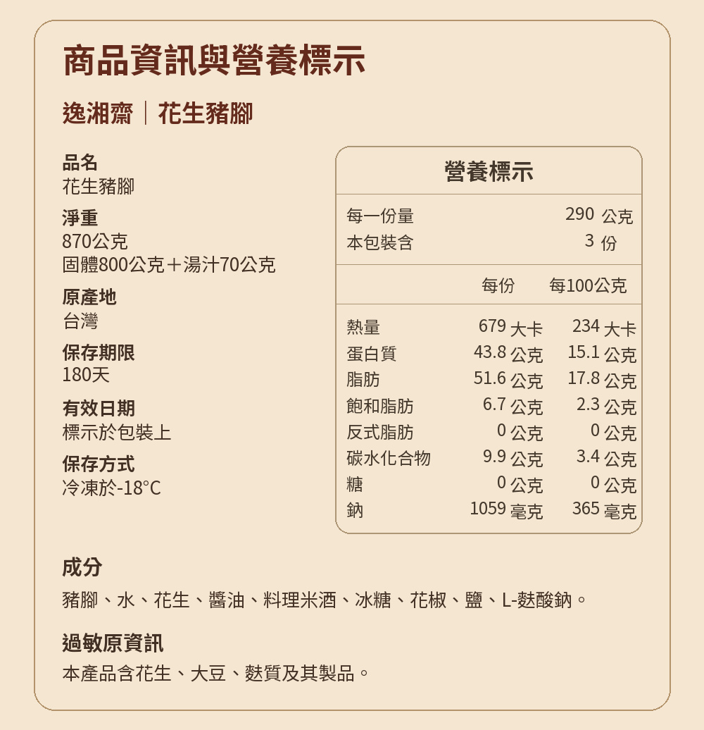 名店豬腳蹄膀任選 詳介08