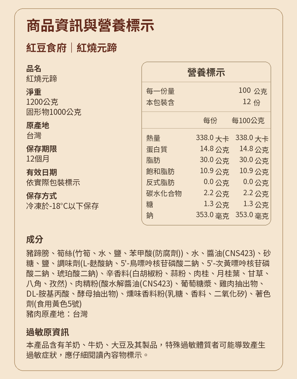名店豬腳蹄膀任選 詳介10