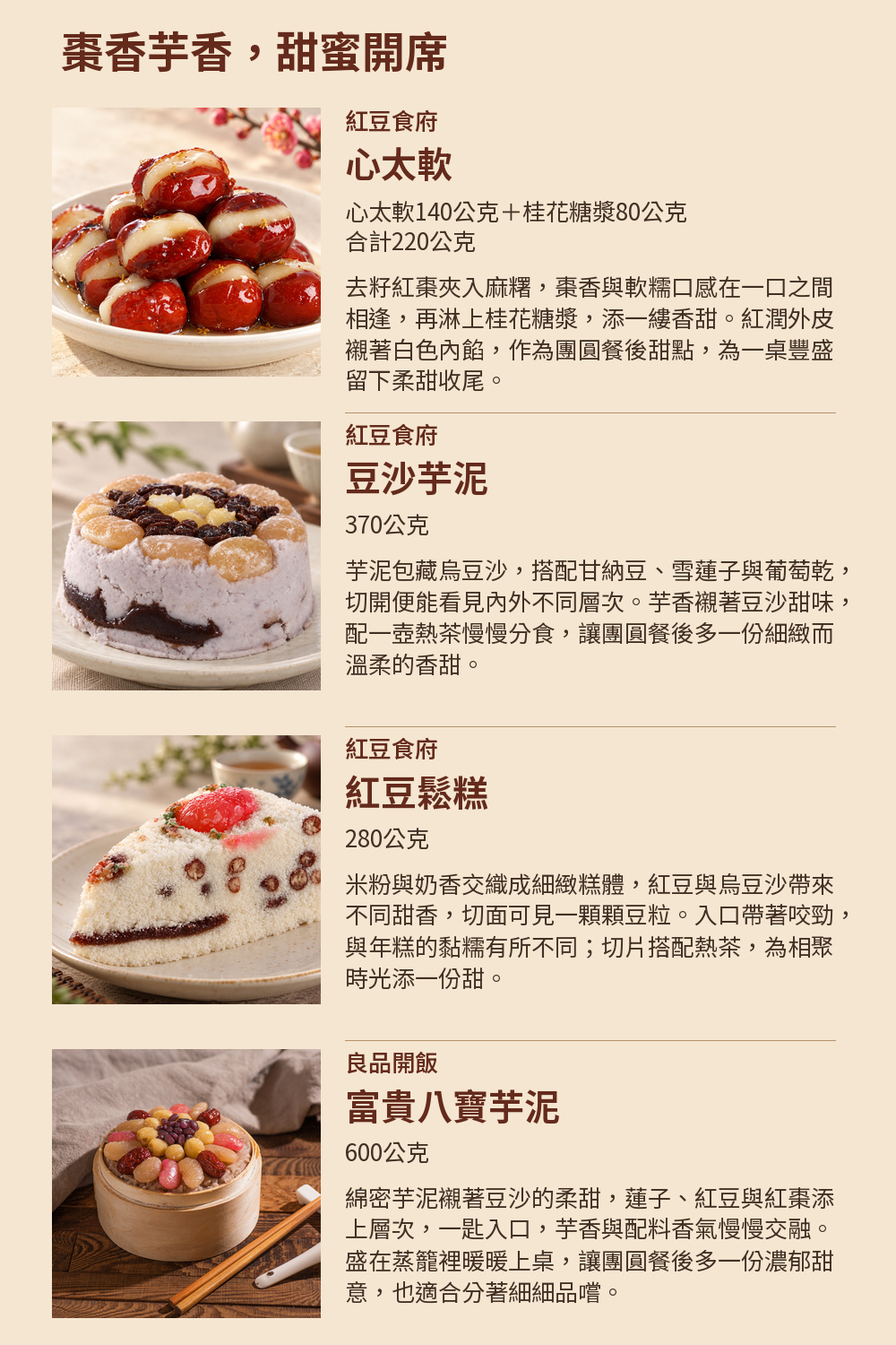 名店開運甜品任選 詳介02