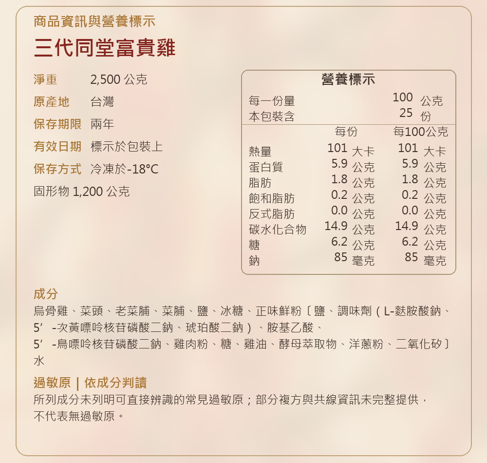 【良品開飯】祥羊曜日十二菜組 詳介06