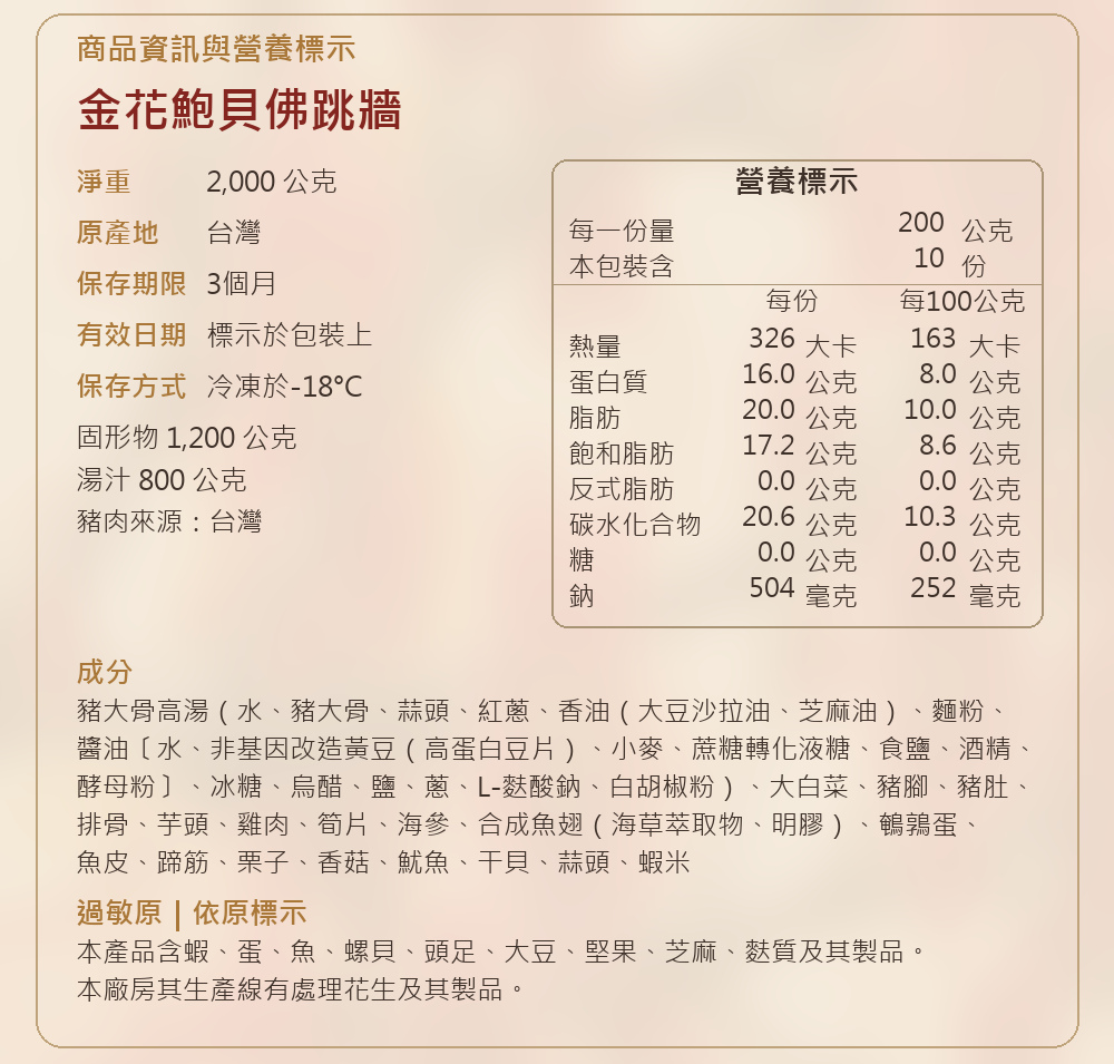 【良品開飯】祥羊曜日十二菜組 詳介07
