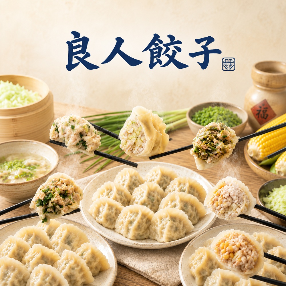 ★團購【良品開飯】良人水餃多口味任選x10(免運) 圖 1