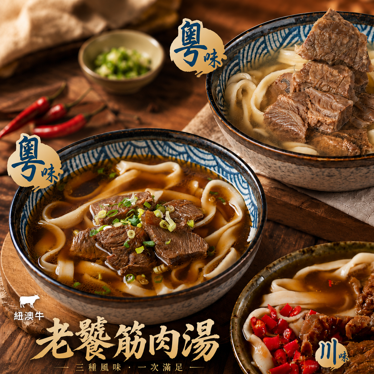 ★團購【牛雜大王】筋肉湯多口味任選x10 (免運) 圖 1