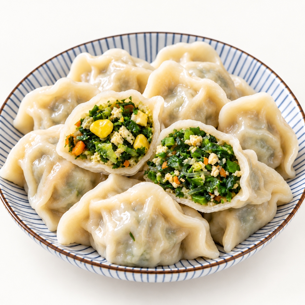 【畢老爺】手工素食水餃任選x4包 (免運) 圖 1