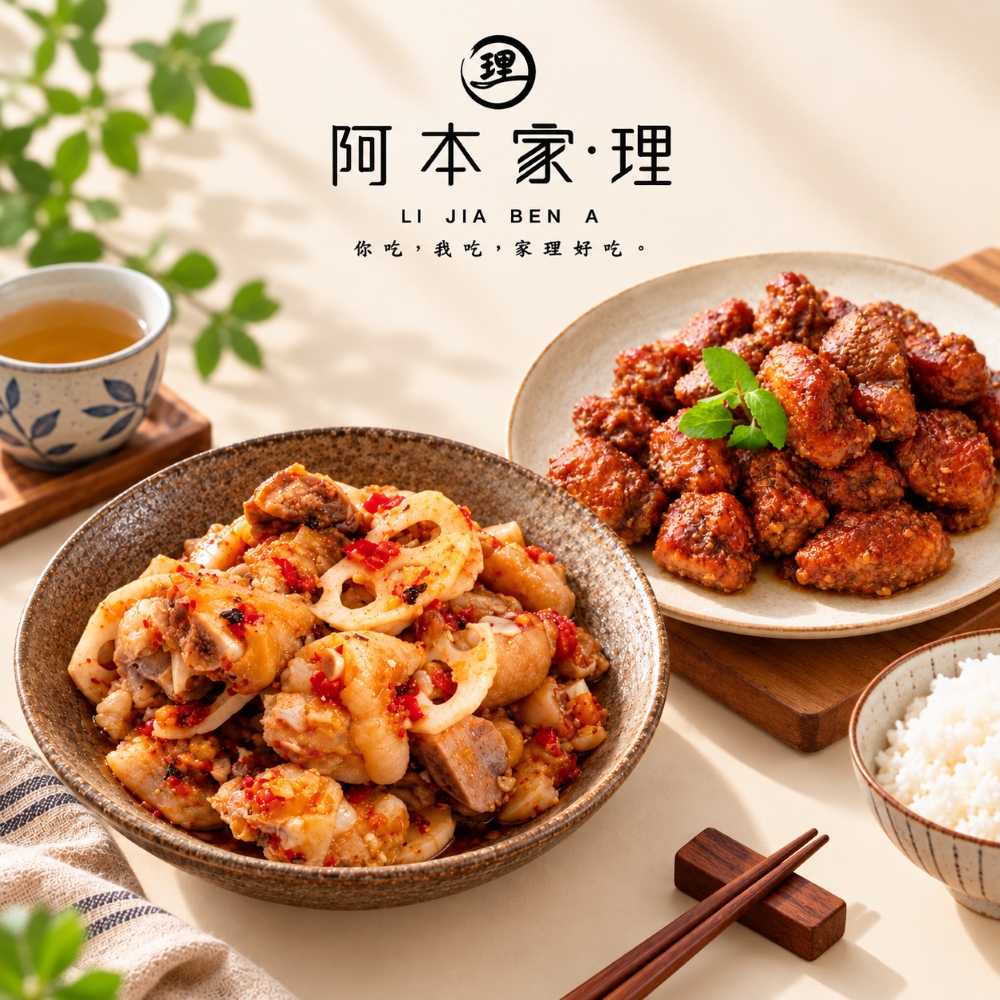 【阿本家·理】川味下飯菜任選x5(免運) 圖 1