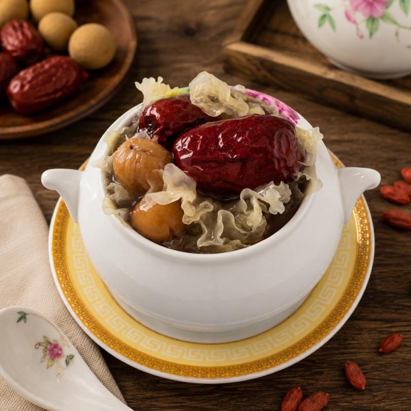 【鄧師傅】桂圓紅棗燉銀耳250g 圖 1