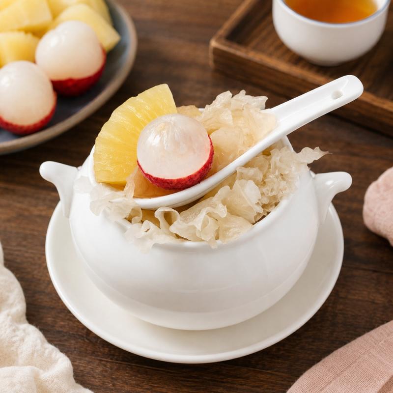 【鄧師傅】荔香鳳梨燉銀耳250g 圖 1