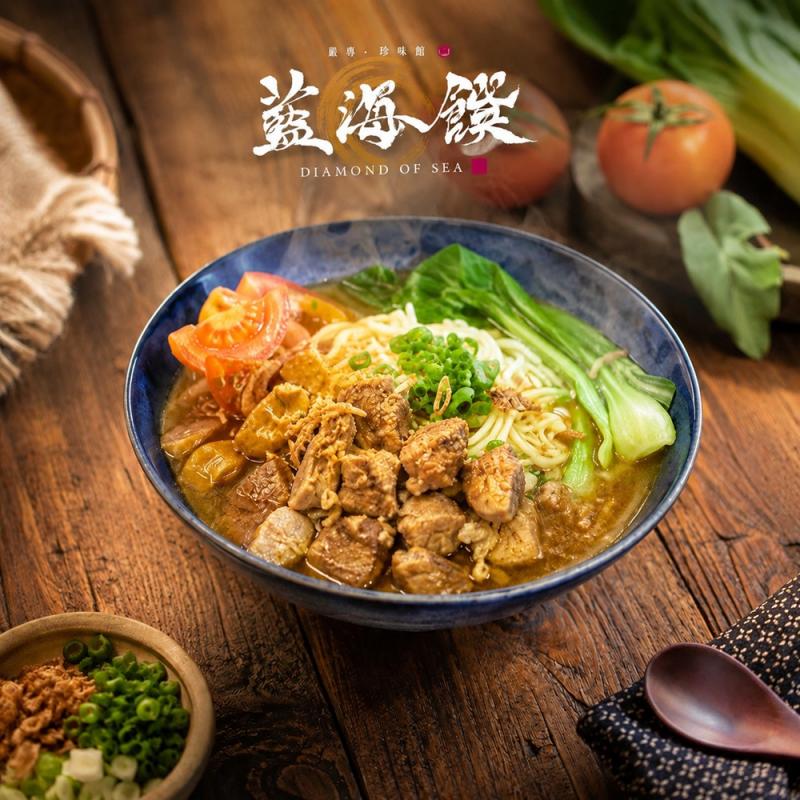 【藍海饌】番茄排骨麵 2入/盒 圖 1