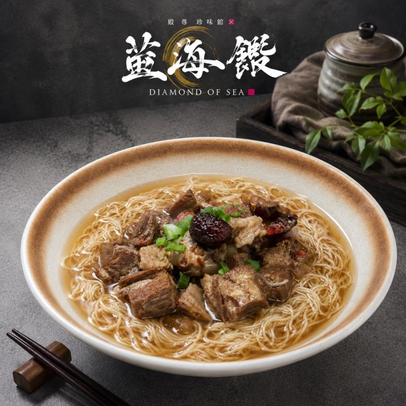 【藍海饌】酸白菜豬肉寬粉 2入/盒 圖 1