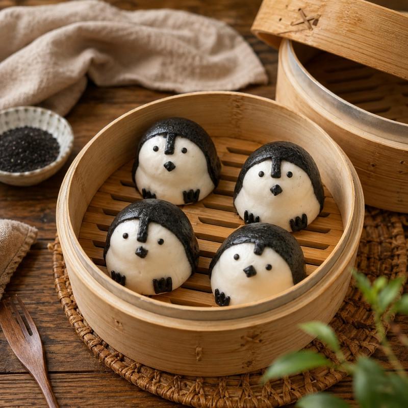 【良品開飯】可愛動物造型包子任選 圖 1