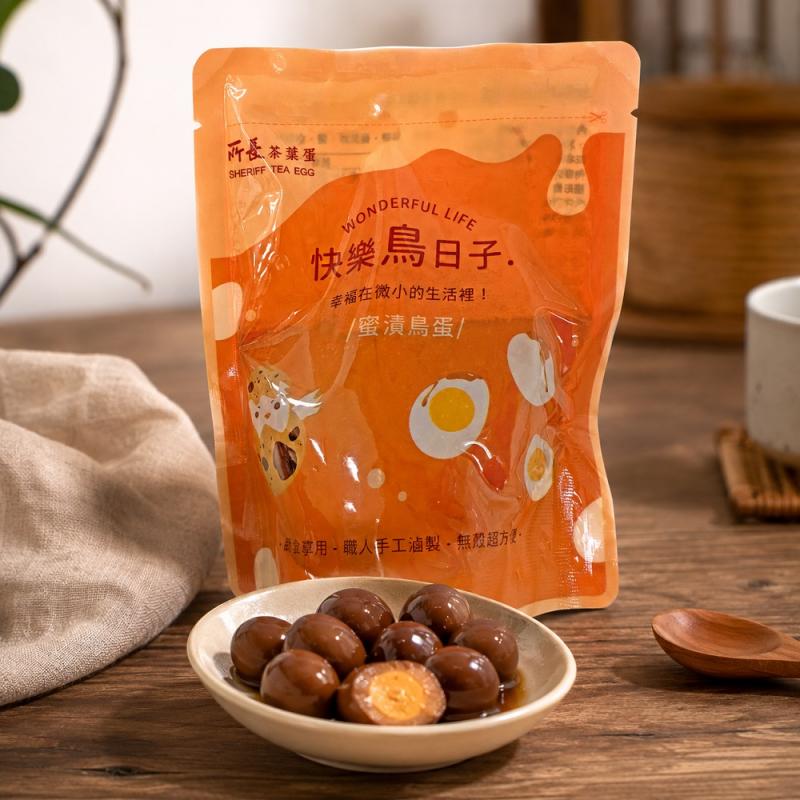【所長茶葉蛋】蜜漬鳥蛋8入裝 圖 1