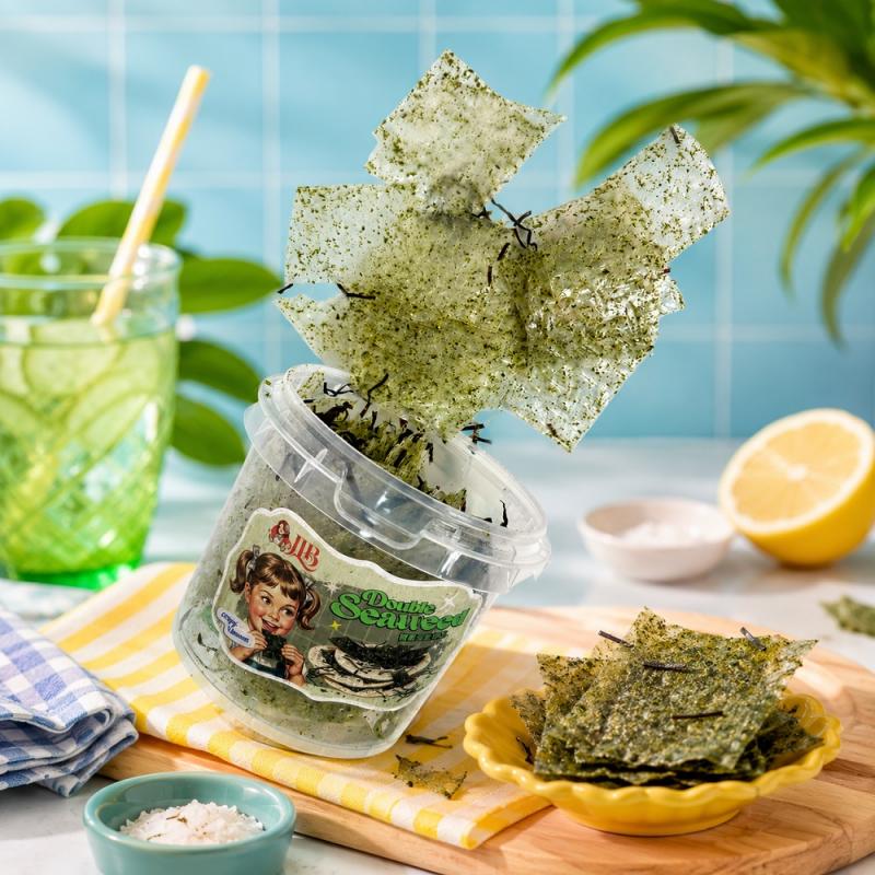 【JLB】暴躁蕾蕾台灣米紙 雙重海苔(100g/罐) 圖 1