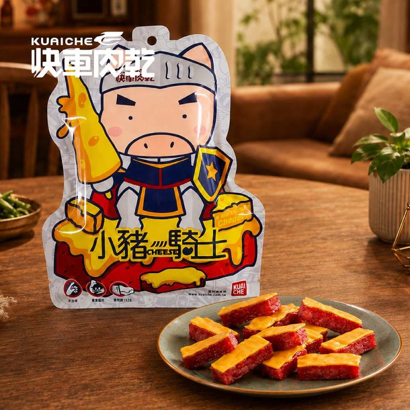 【快車肉乾】起司豬肉乾(即期品-2026/09/13) 圖 1