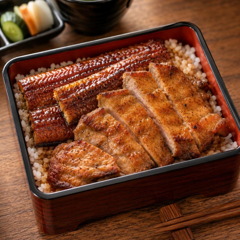 【海陸雙享】鰻魚便當・雙主菜升級 圖 1