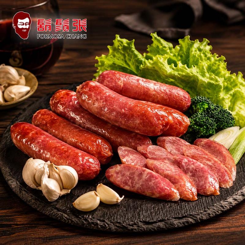 【鬍鬚張】鮮蒜香腸500g 圖 1