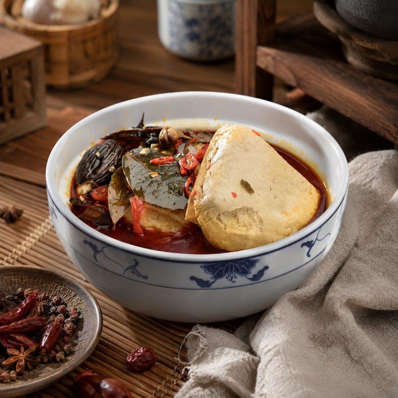 【老林記】麻辣臭豆腐4入 圖 1