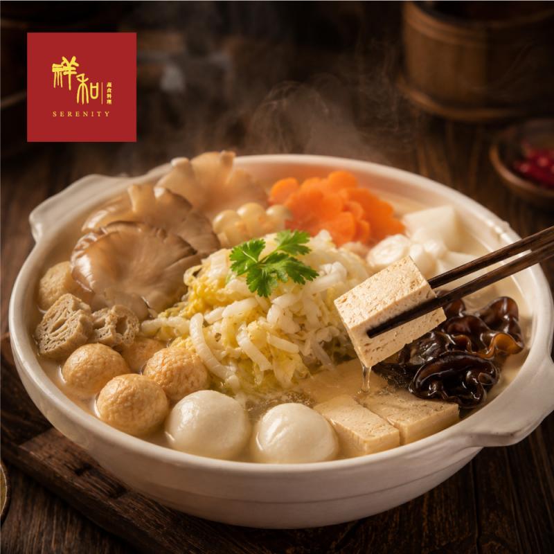 【祥和蔬食】酸白菜鍋1441g x3(免運) 圖 1