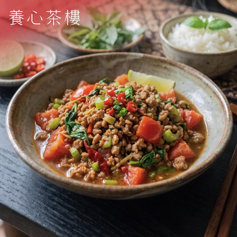 【養心茶樓】泰式檸香打拋朱200g(素) 圖 1