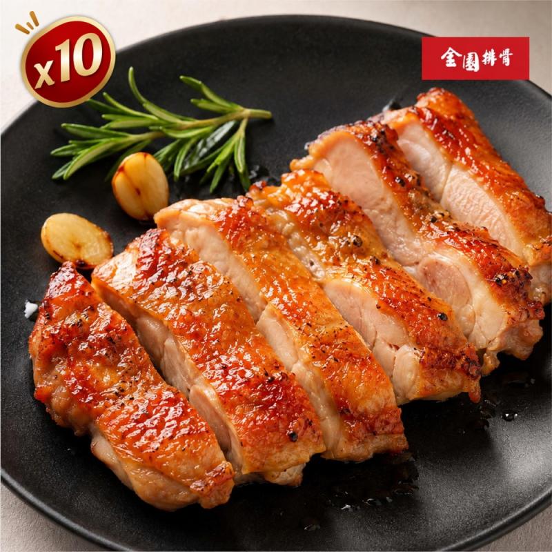 【金園排骨】無骨金饌雞腿240g x10(免運) 圖 1