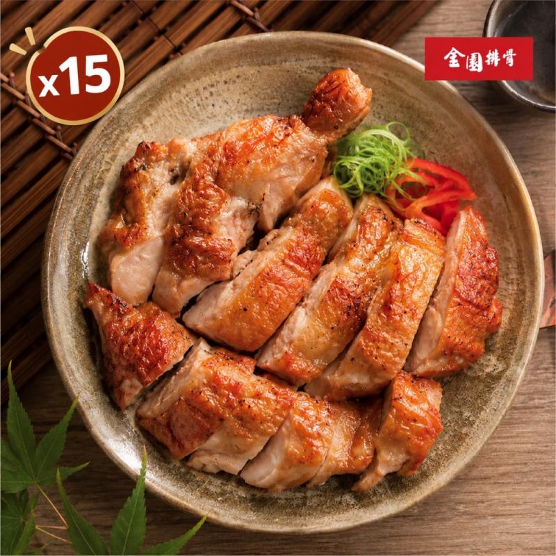 【金園排骨】無骨金饌雞腿240g x15(免運) 圖 1