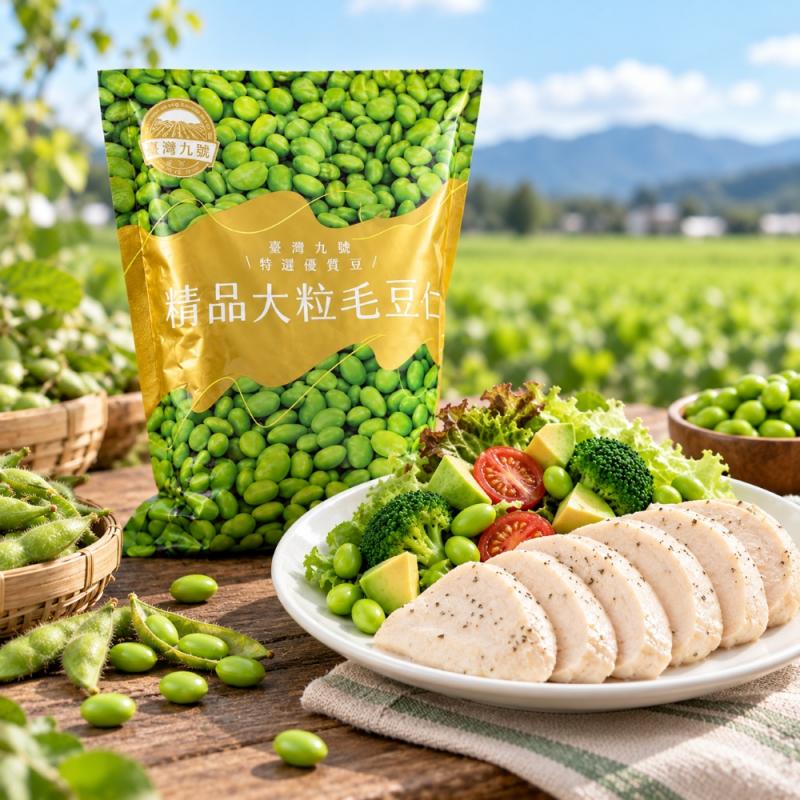 【臺灣九號】精品大粒毛豆仁(500g/包) 圖 1