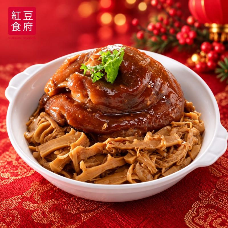 【紅豆食府】紅燒元蹄1200g 圖 1