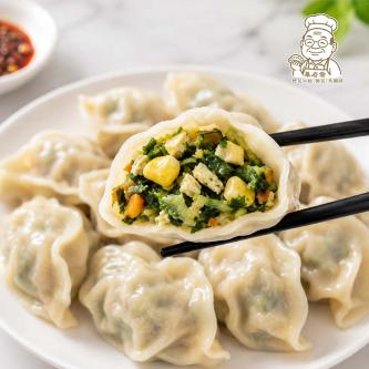 【畢老爺】手工山東水餃 馬蘭頭素食水餃(30粒)